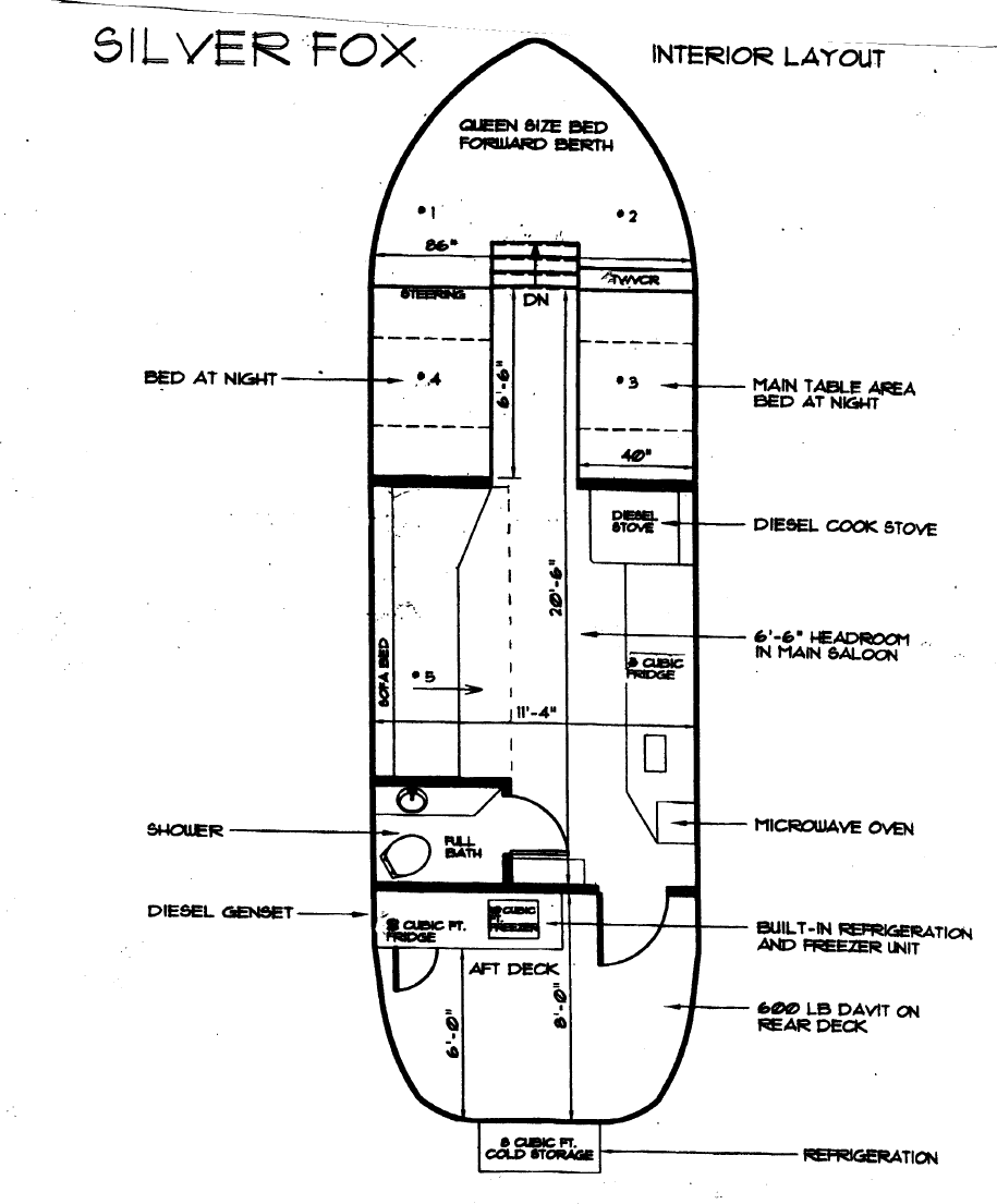 SilverFox Vessel Layout